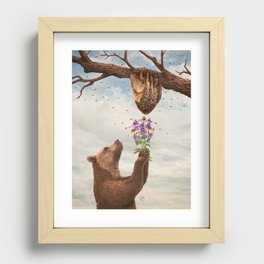 The Bee Lover Recessed Framed Print