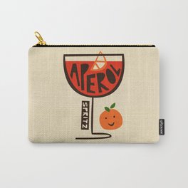 Aperol Spritz Cocktail Print Carry-All Pouch
