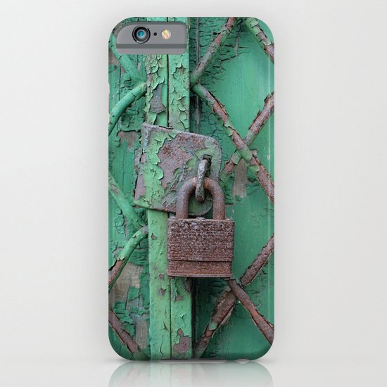 Rusty Lock iPhone & iPod Case