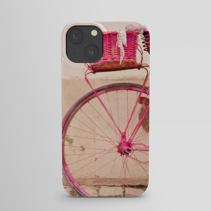 Lady in Pink iPhone Case