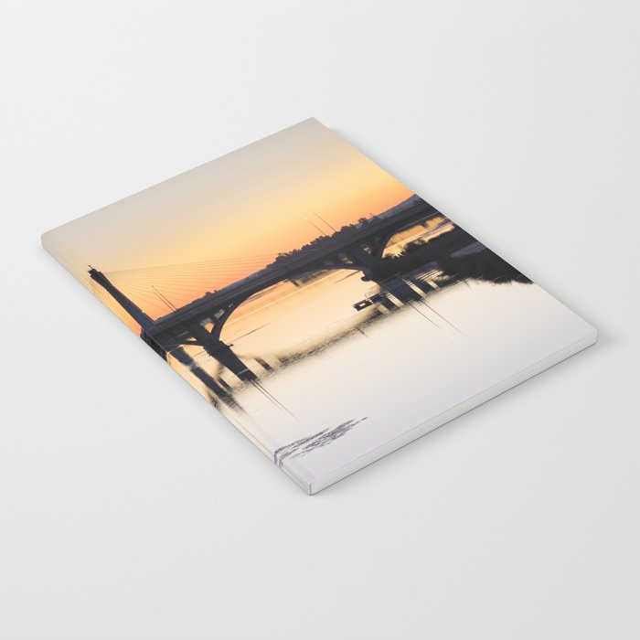 Sunset Badajoz - Bridge Colors Notebook