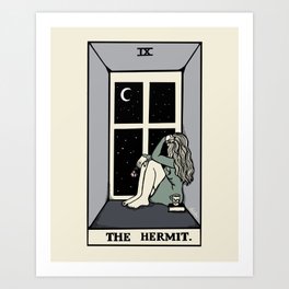The Hermit Art Print