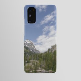 Gateway to Cascade Canyon in Grand Teton, Wyoming Android Case