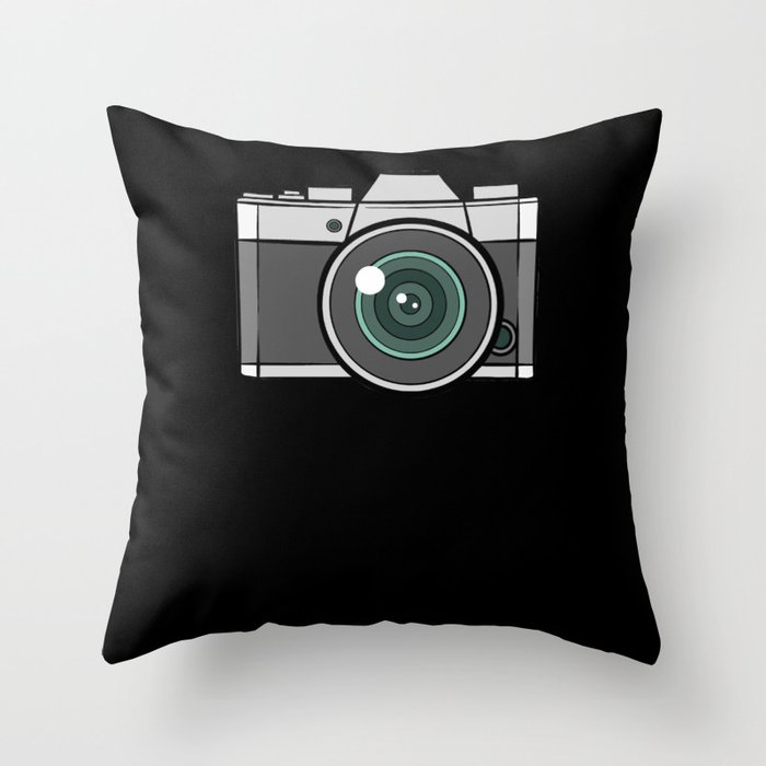 Camera - Photography Throw Pillow