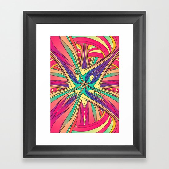 Veins Framed Art Print