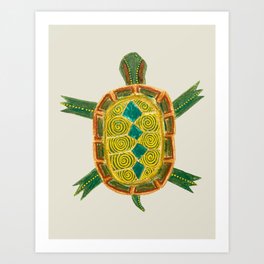 I like turtles Art Print