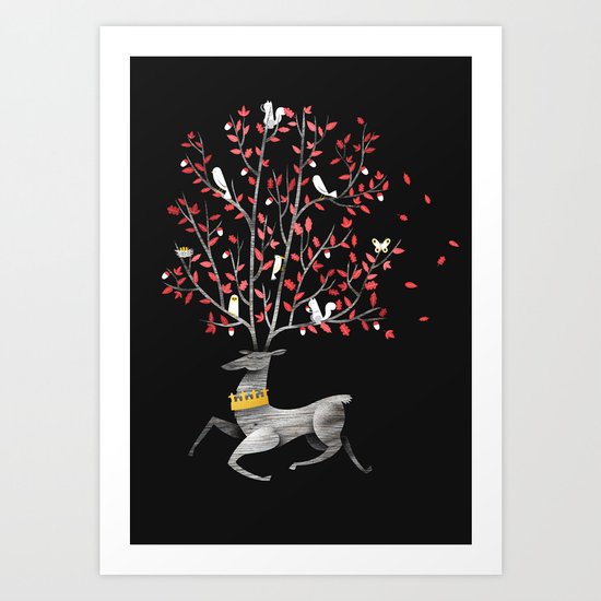Forest King Art Print