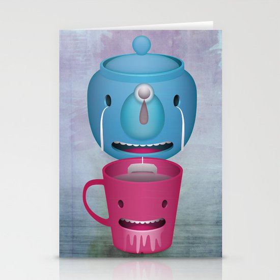 Tea Potty Stationery Cards