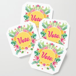 Vote USA Vote - American Elections 2020 Nov 3 Voting Gift Coaster