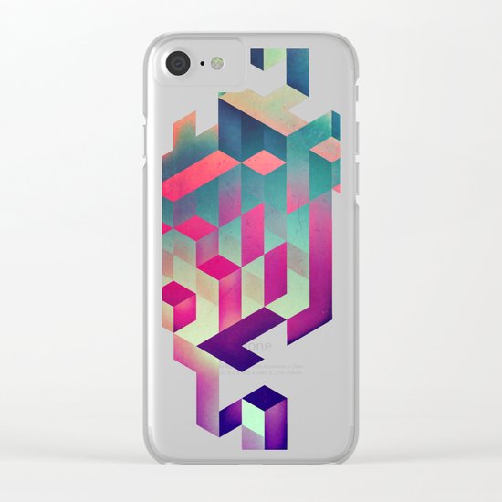 isyhyrtt dyymyndd spyyre Clear iPhone Case