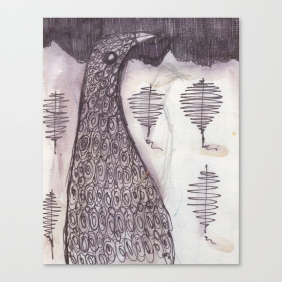 Bird (2009) Canvas Print