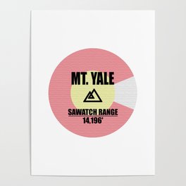 Mt. Yale Colorado Poster