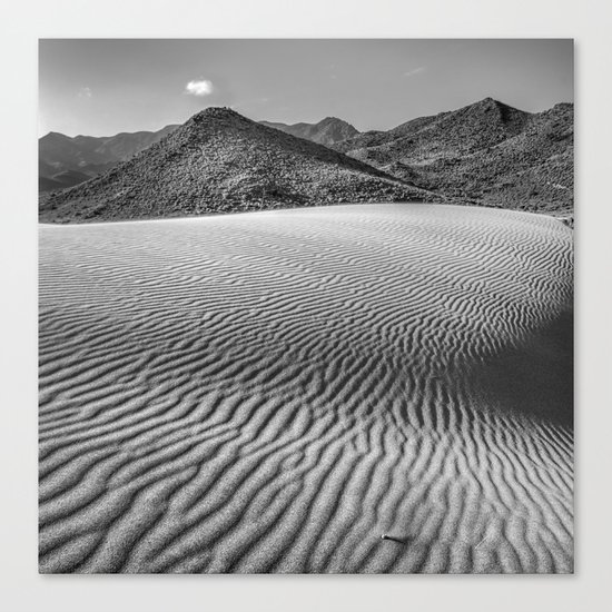 Windy traces. Past dreams Canvas Print