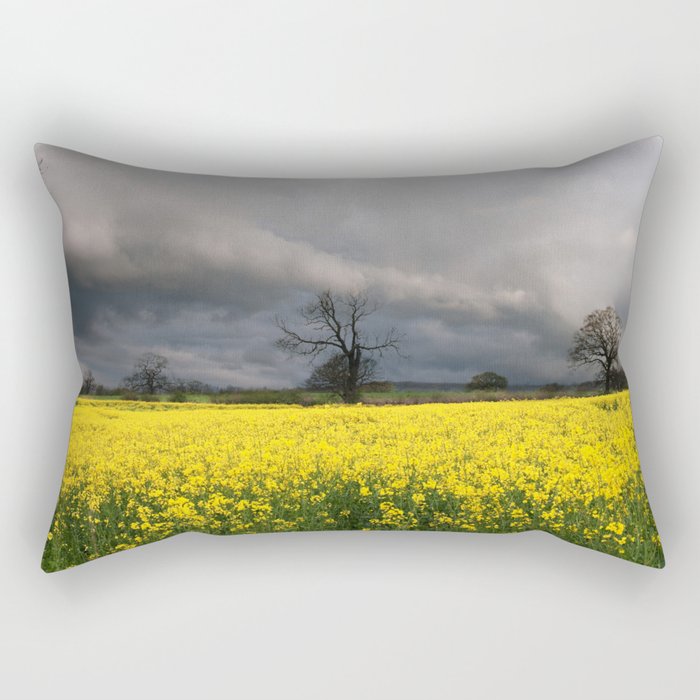 Passing storm Rectangular Pillow