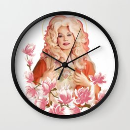 Dolly Patron Saint Wall Clock