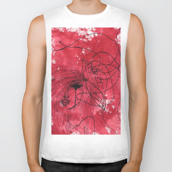 The Mean Reds Biker Tank