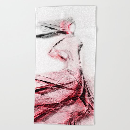 Dancer Beach Towel