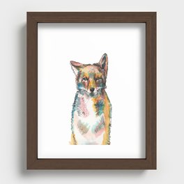 Coyote Recessed Framed Print