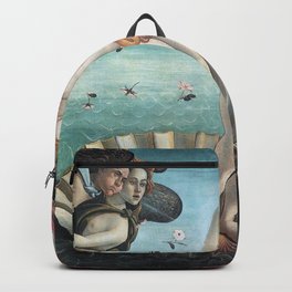 The Birth of Venus, Sandro Botticelli Backpack | Beauty, Botticelli, Myth, Arthistory, Renaissance, Venus, Vintage, Shell, Painting, Famous 