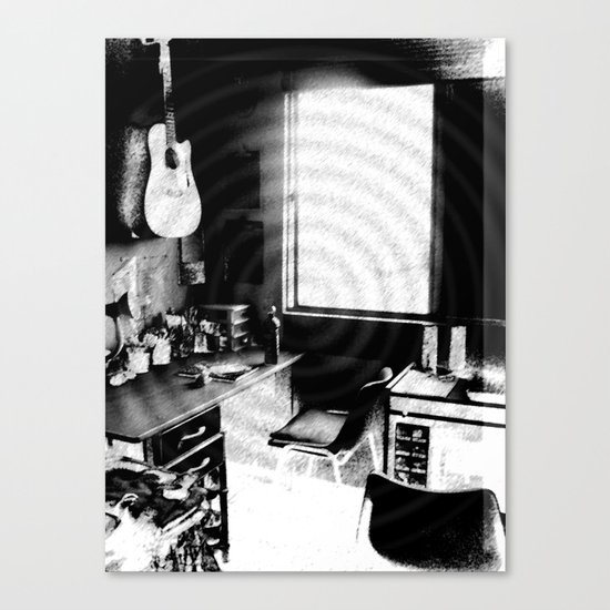 ATÊLIE B&W Canvas Print