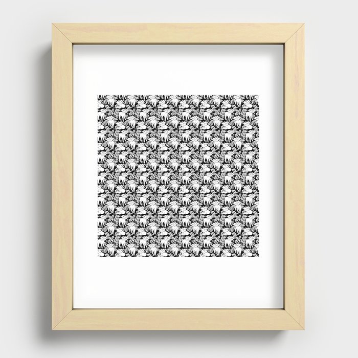 Sulfuric Duality Recessed Framed Print