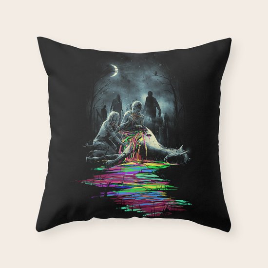Midnight Snack Throw Pillow