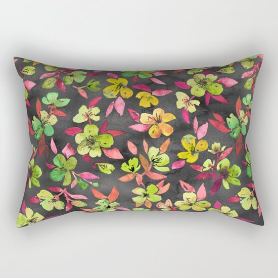 Southern Summer Lime Pop Rectangular Pillow