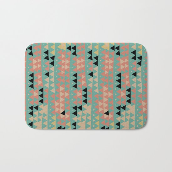triangles Bath Mat