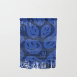 Cool Blue Melted Happiness Wall Hanging