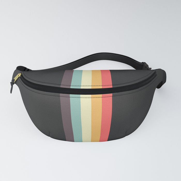 Minimal Classic Rainbow Retro Stripes - Tipua Fanny Pack