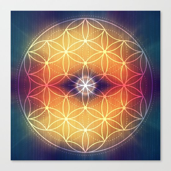 Flower of Life Canvas Print