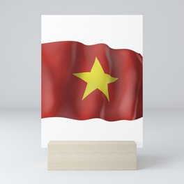 Vietnam flag Mini Art Print
