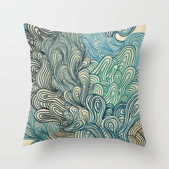 Friday Afternoon Throw Pillow