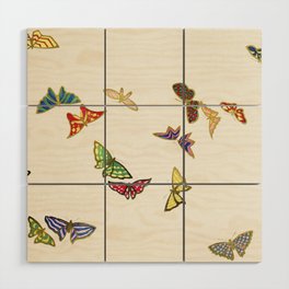 One Thousand Butterflies 4 Wood Wall Art