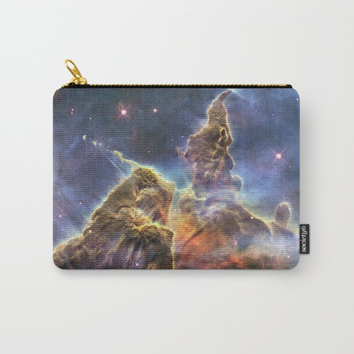 carina carina and her fuzzy psychedelia | space 012 Carry-All Pouch