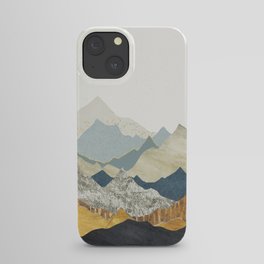 Distant Peaks iPhone Case