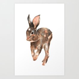 Bunny Hop Art Print
