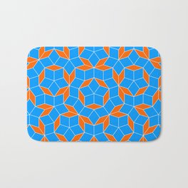 Penrose Tiling Pattern Bath Mat | Vector, Pattern, Non Periodic, Tesselation, Illustration, Plan, Graphicdesign, Infinite 