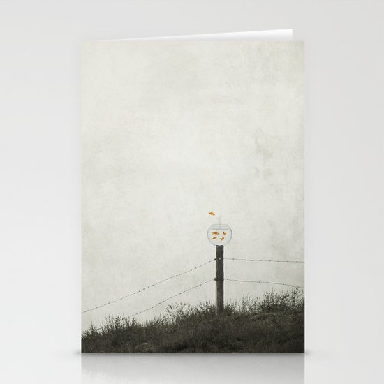 Suicidal Fishy Stationery Cards
