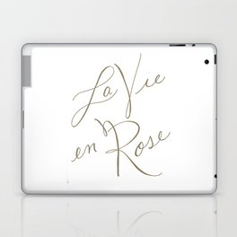 la vie en rose Laptop & iPad Skin