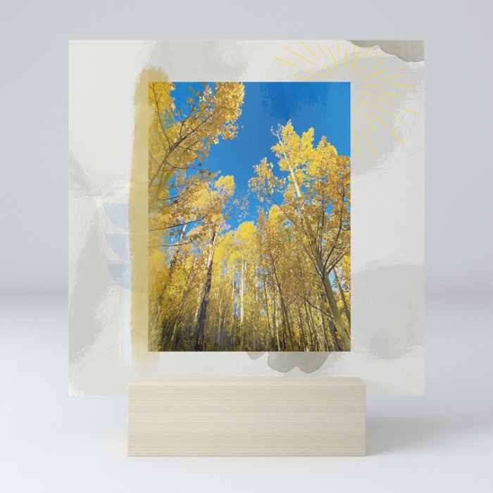 Autumn Leaves Mini Art Print