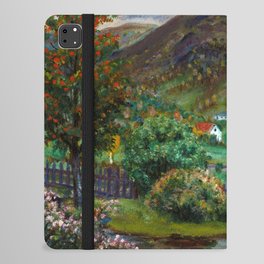 Over the Garden Fence, Jolster by Nikolai Astrup iPad Folio Case
