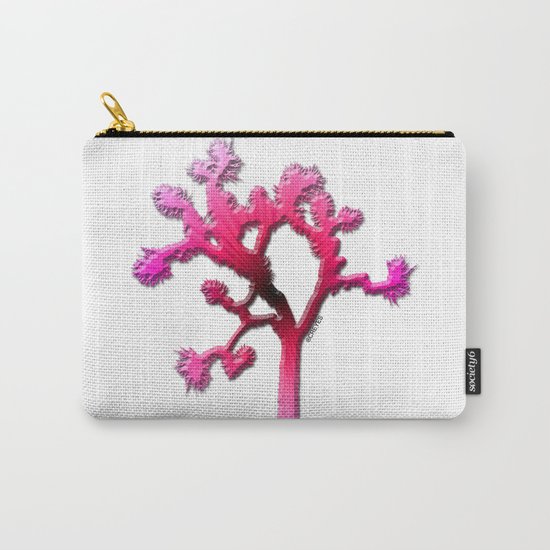 Joshua Tree Strawberry Carry-All Pouch