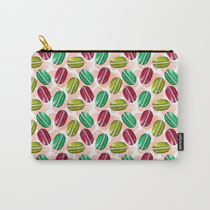 Dessert Mania- Macarons Carry-All Pouch