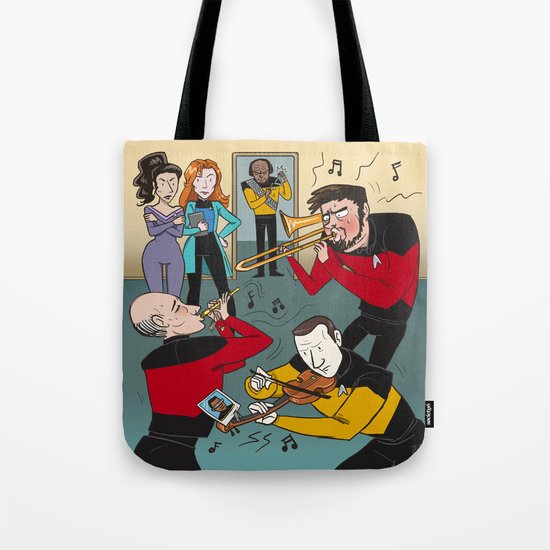 Star Trek Jam Band Tote Bag