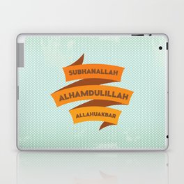 Subhanallah Alhamdulillah Allahuakbar Laptop & iPad Skin