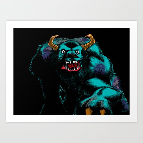 Sully2.... Art Print