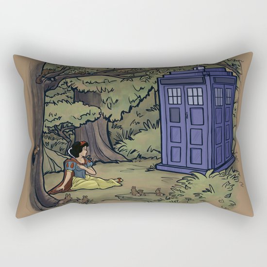 Escape from the Dark Forest Rectangular Pillow