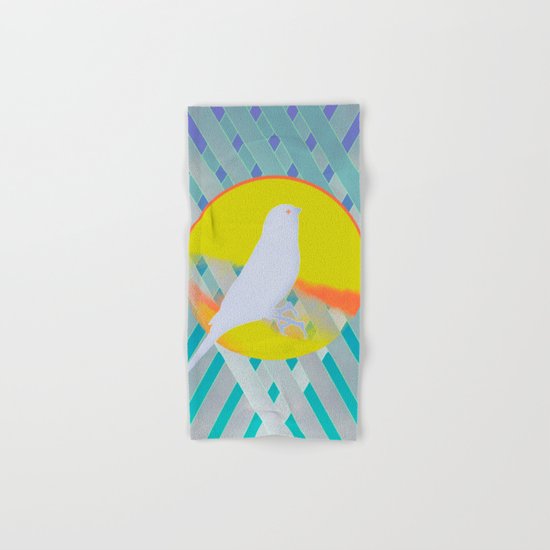 Bluebird waits summer Hand & Bath Towel