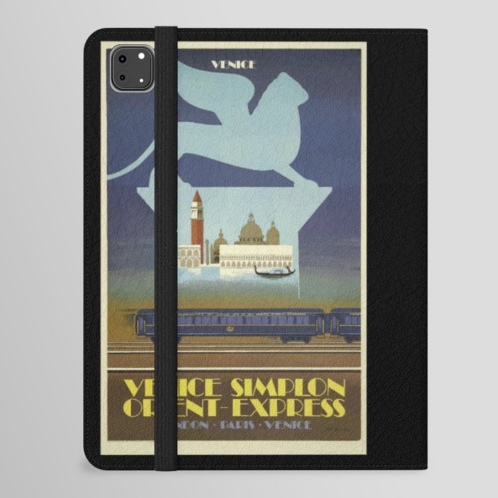 Venice Vintage Illustration Leon iPad Folio Case